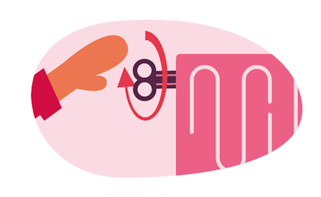 Stap 10: Ga door tot er geen lucht meer uitkomt, maar enkel water. Op naar de volgende radiator!