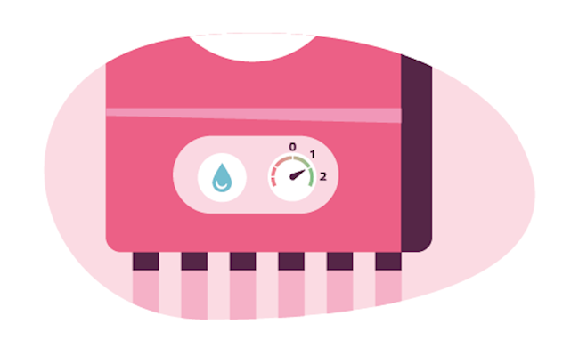 Stap 13: Controleer na tien minuten of de waterdruk in je cv-ketel goed is. Die moet tussen de 1,5 en 2 bar zijn. Als de wijzer in het rood staat, moet je de cv-ketel bijvullen.