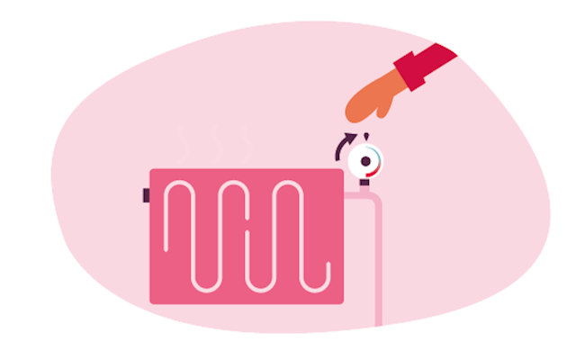 Stap 5: Draai alle radiatorknoppen volledig dicht.