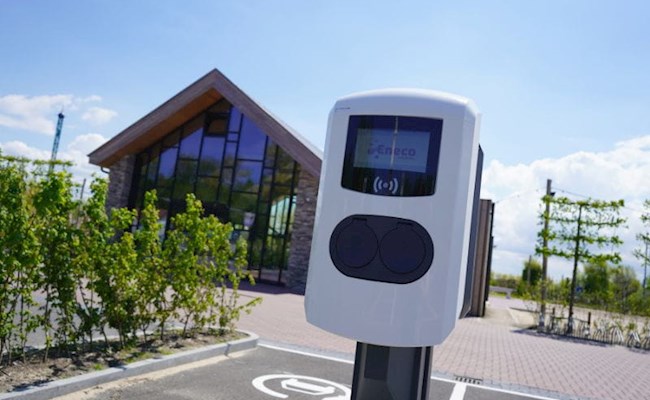 Laadpaal Eneco bij Plopsa