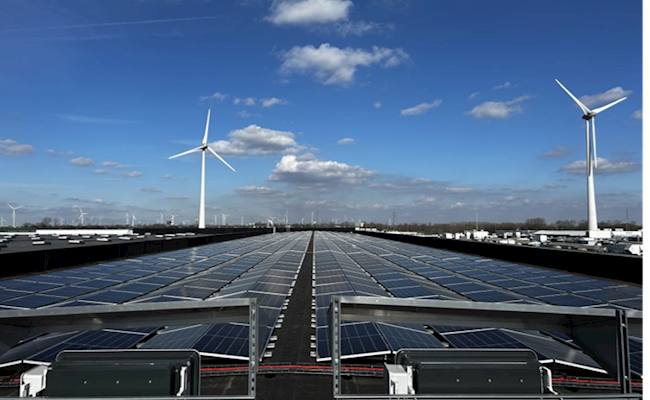 Zonnepanelen Volvo trucks