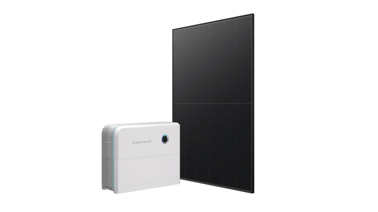 Zonnepaneel met batterij