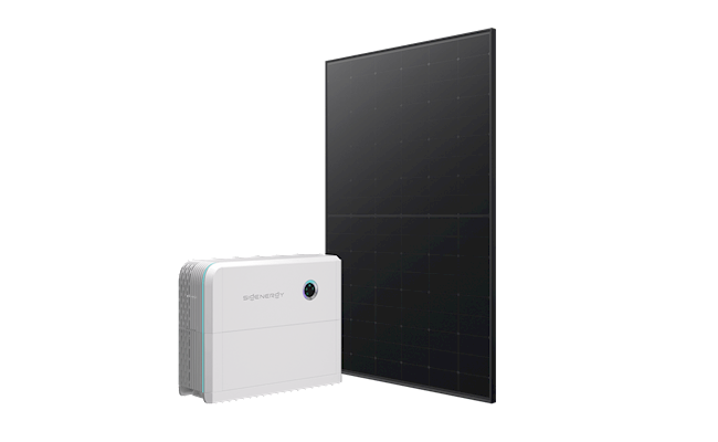 Zonnepaneel met batterij