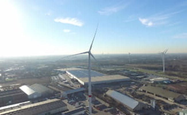 Wind referentie Willebroek, luchtfoto